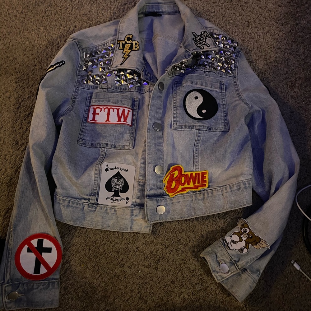 Customized unique punk lean punk jacket